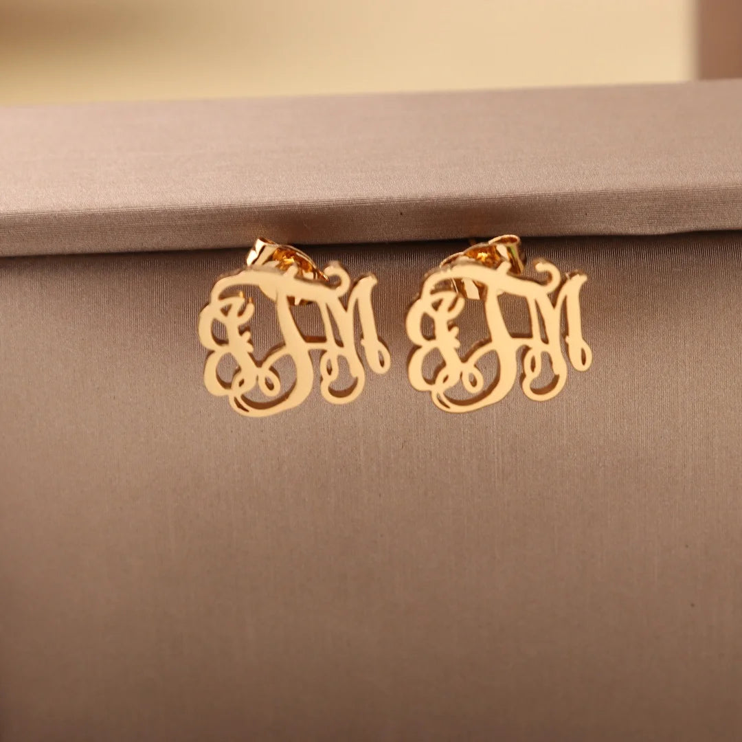 Monogram Earrings