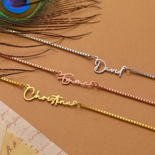 Golden Name Necklace