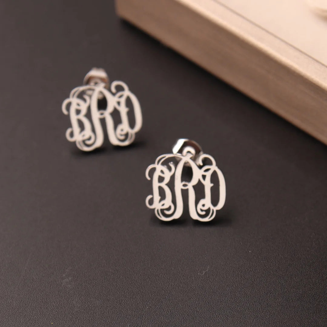 Monogram Earrings