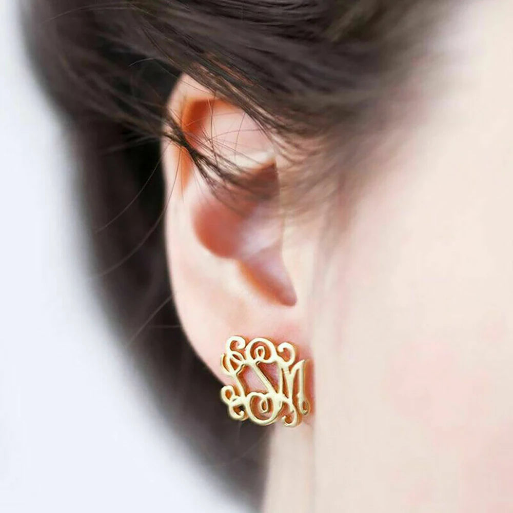 Monogram Earrings